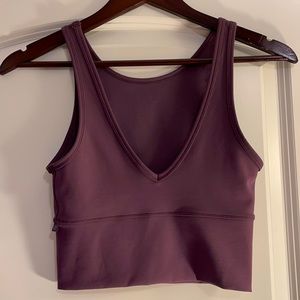 Lululemon Power Pivot Tank Top (Grape Thistle)
